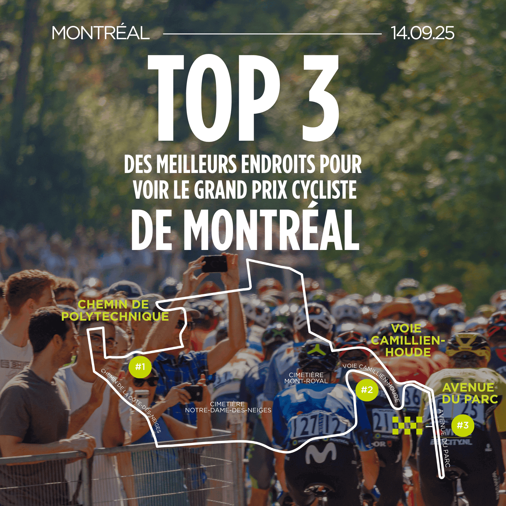 Meilleures zones spectateurs